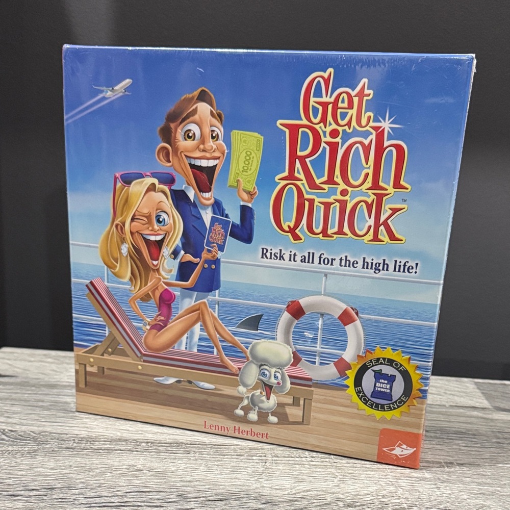 NEW: Get Rich Quick - Board Game
